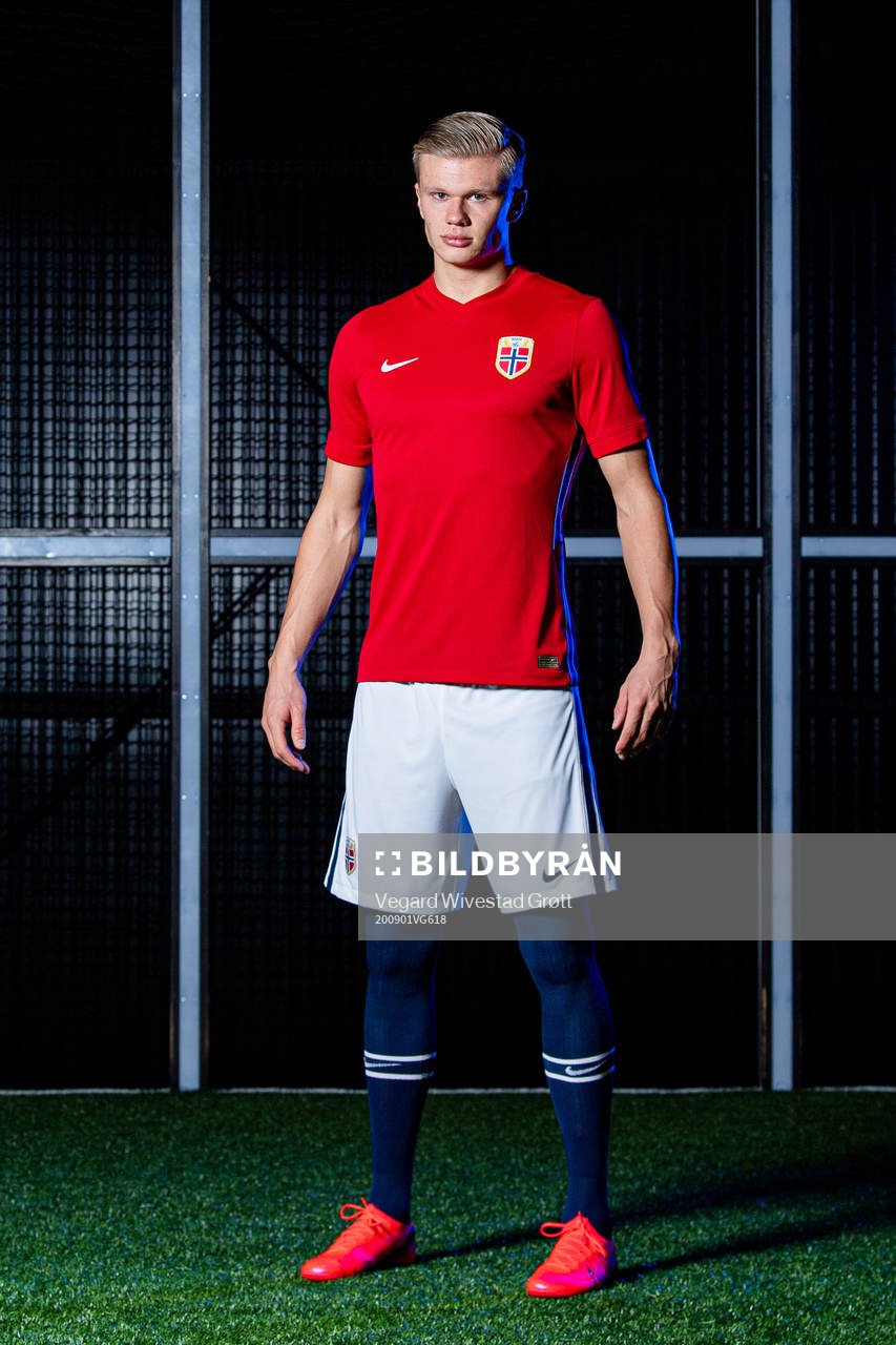 Erling Braut Haaland of the Norwegian national football