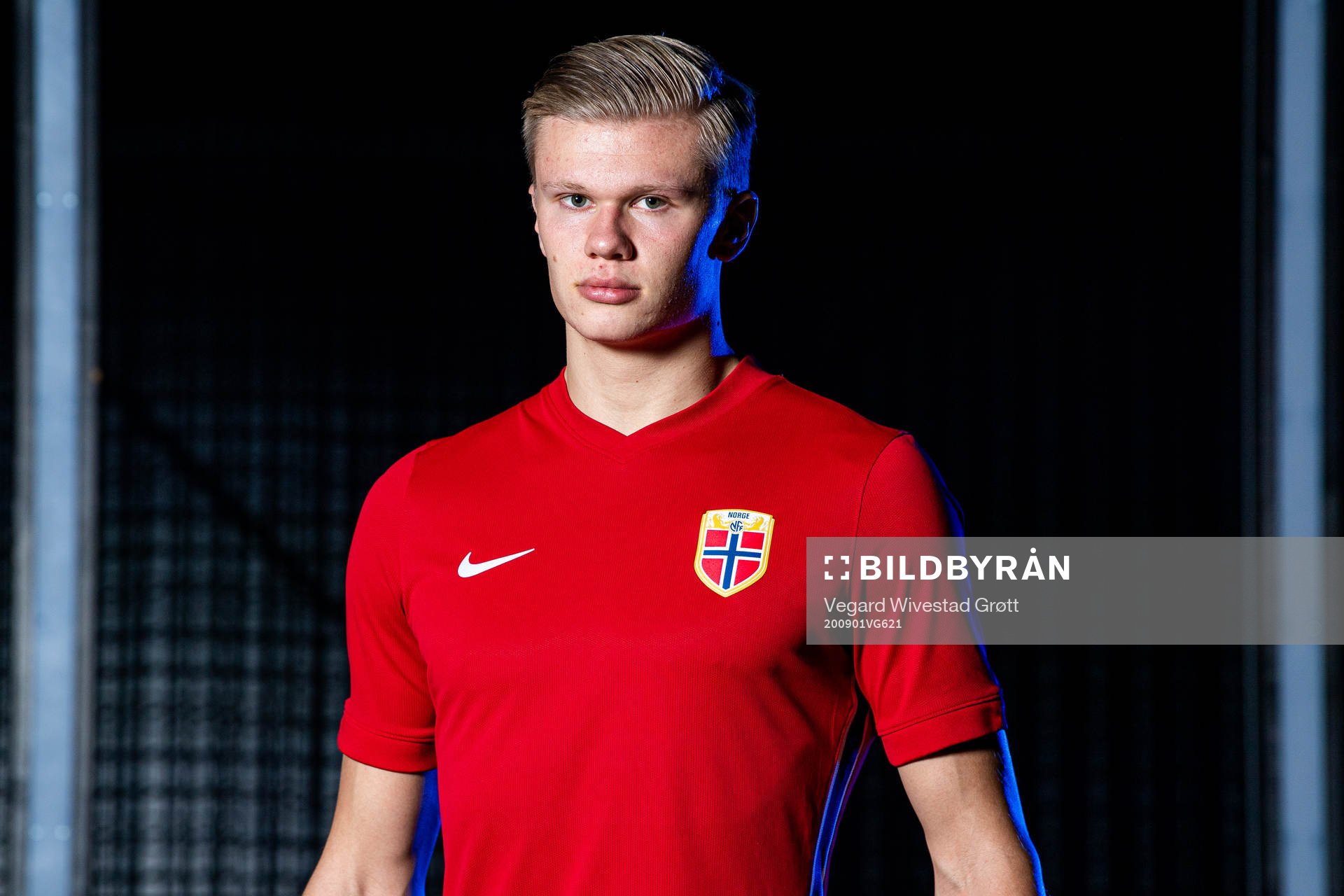 Erling Braut Haaland of the Norwegian national football