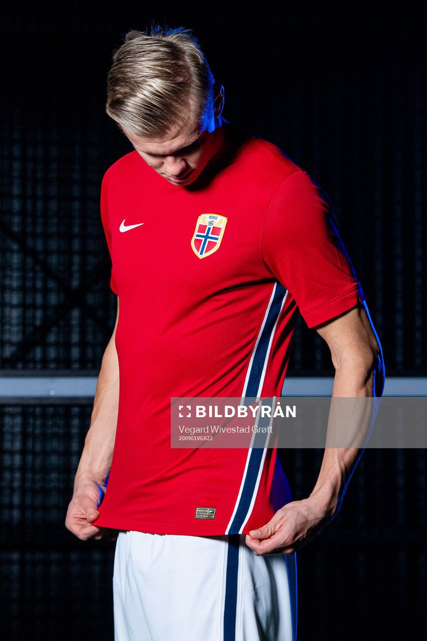 Erling Braut Haaland of the Norwegian national football