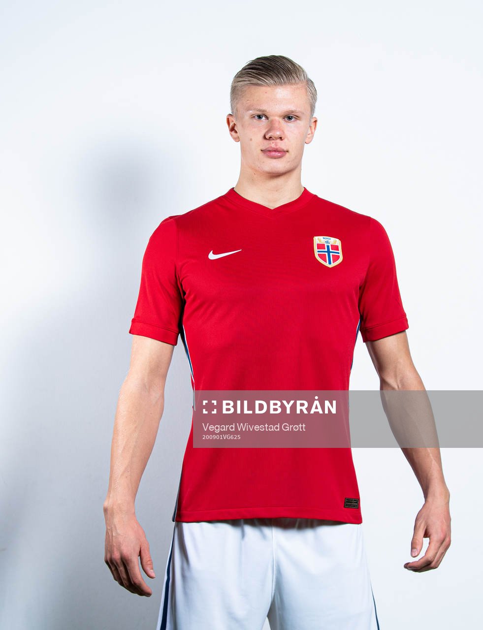 Erling Braut Haaland of the Norwegian national football