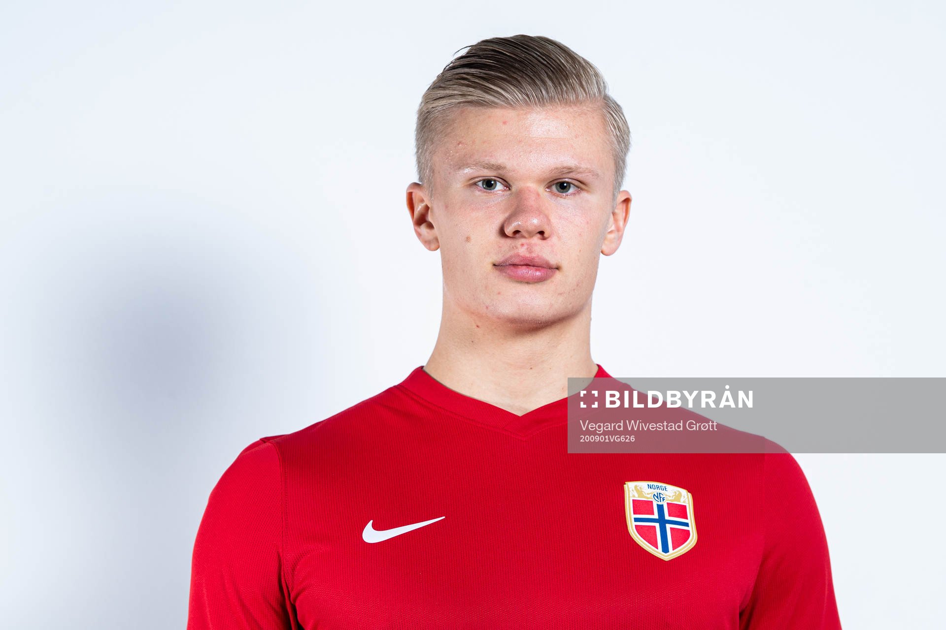 Erling Braut Haaland of the Norwegian national football