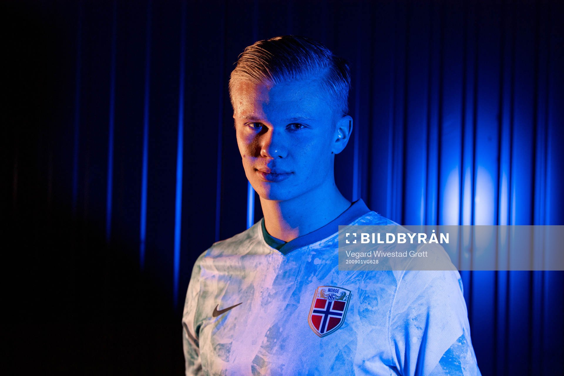 Erling Braut Haaland of the Norwegian national football
