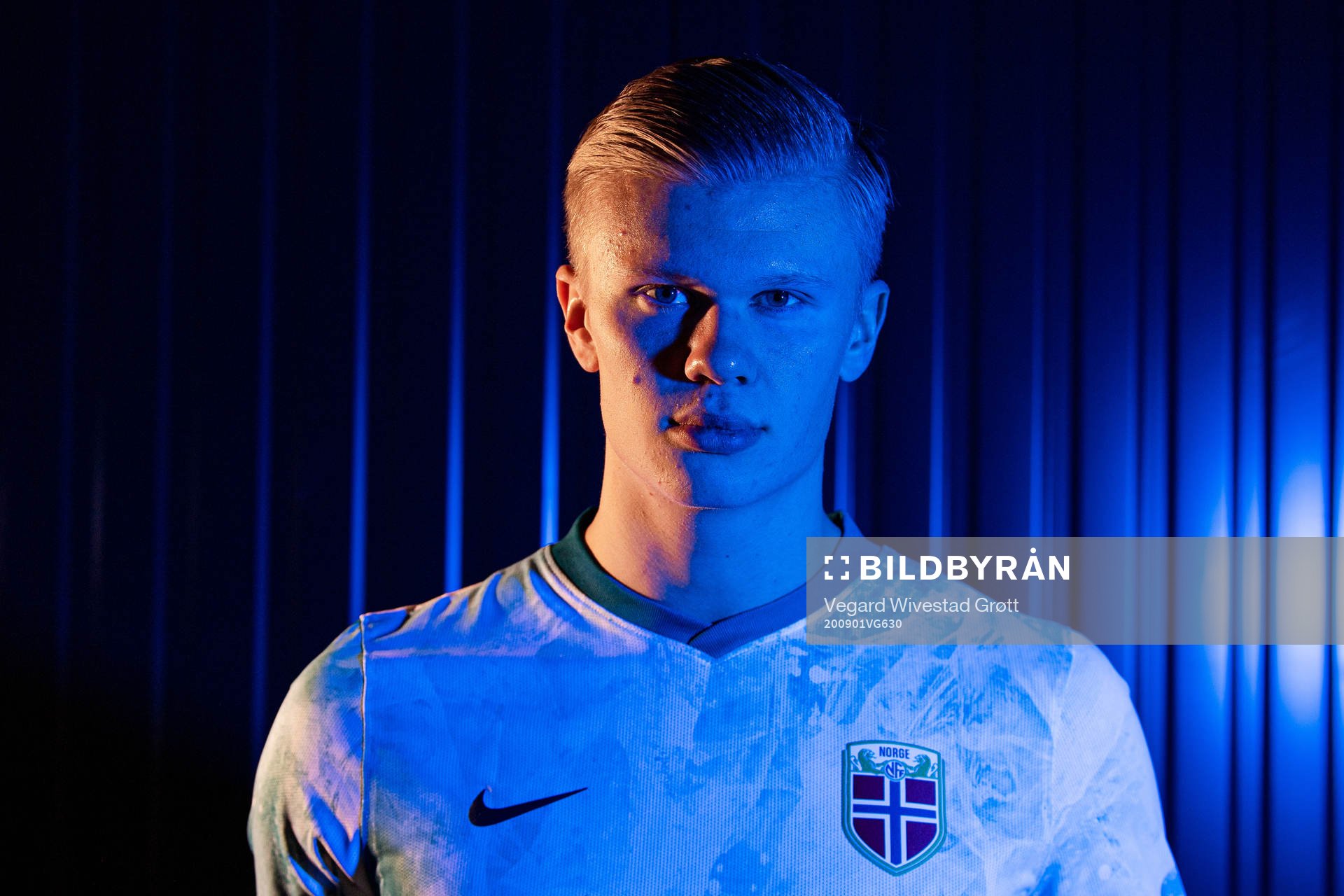 Erling Braut Haaland of the Norwegian national football