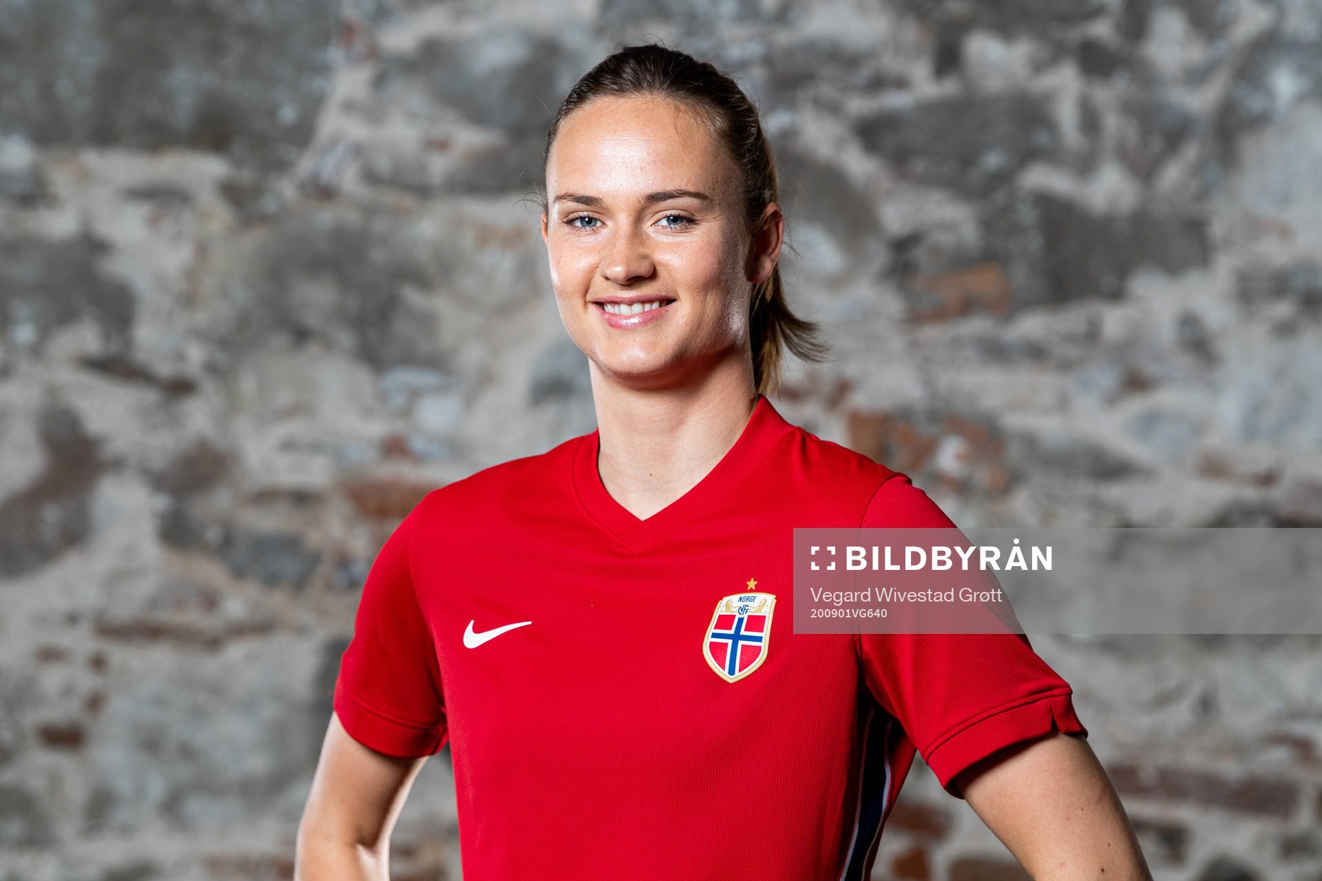Caroline Graham Hansen of the Norwegian national football
