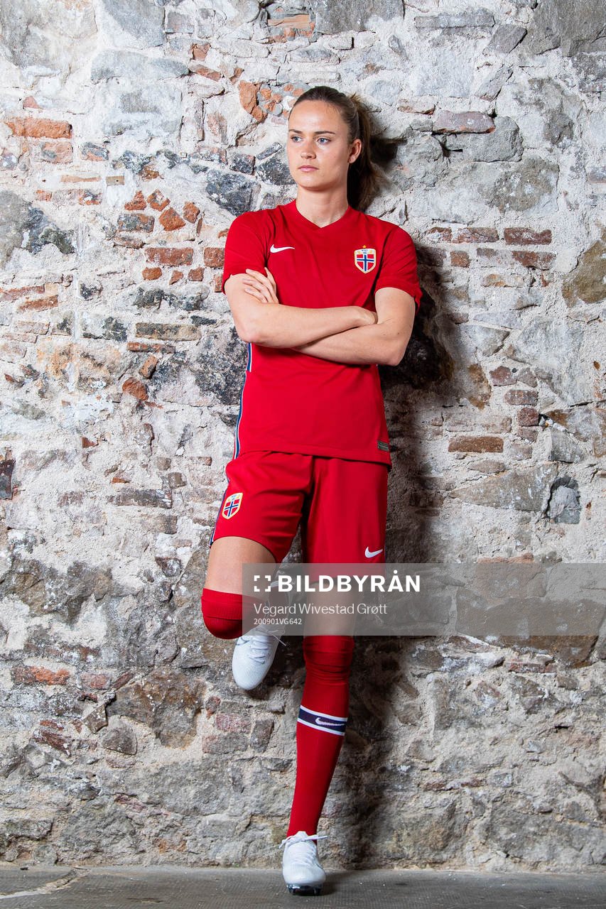 Caroline Graham Hansen of the Norwegian national football