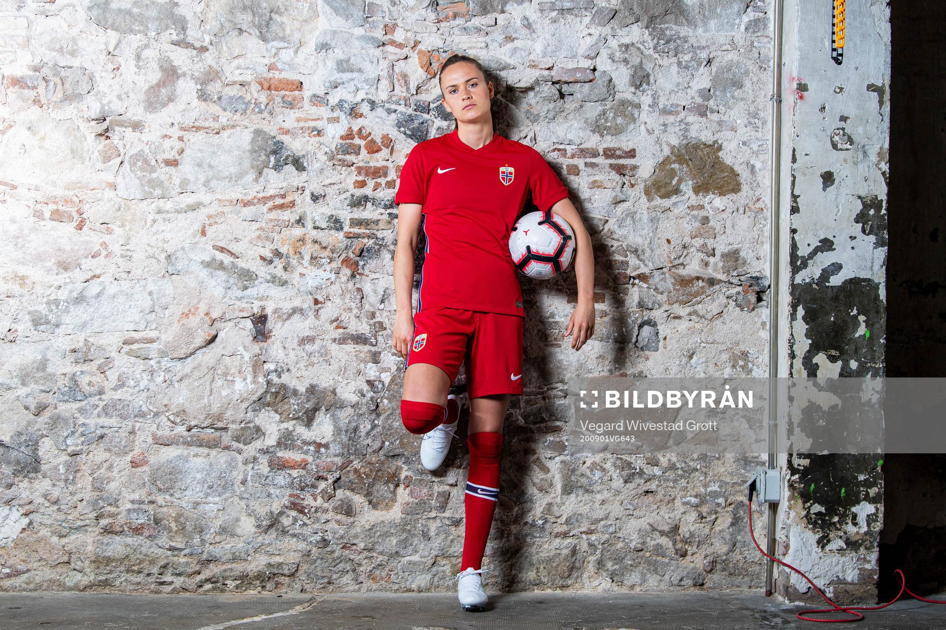 Caroline Graham Hansen of the Norwegian national football