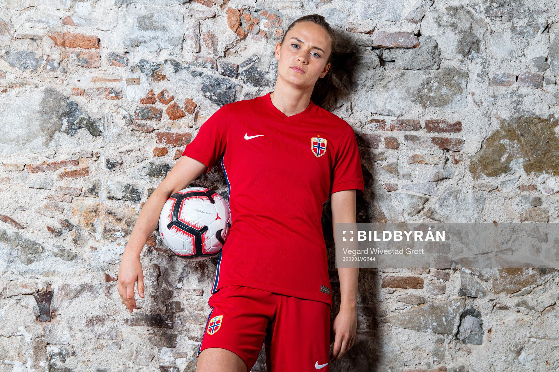 Caroline Graham Hansen of the Norwegian national football