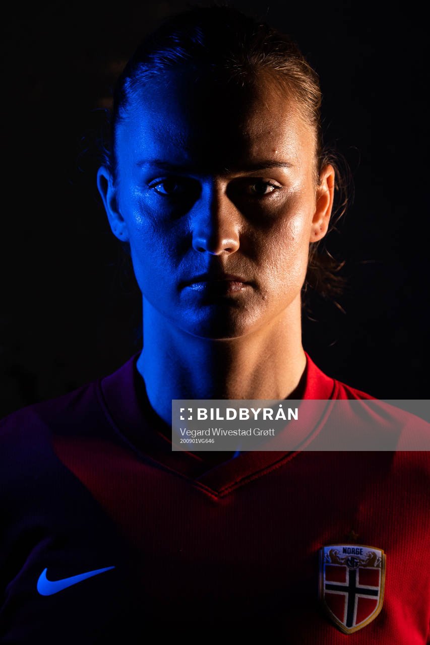 Caroline Graham Hansen of the Norwegian national football