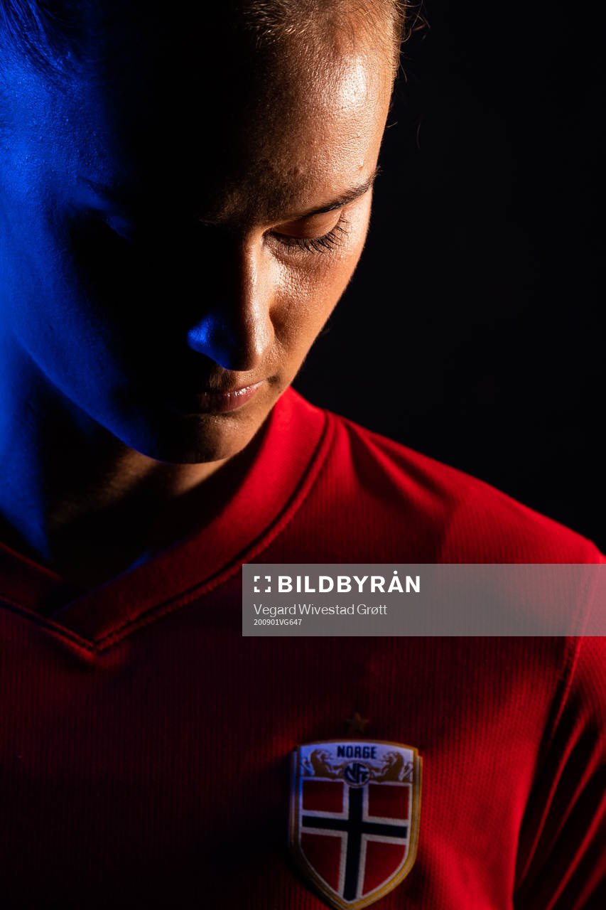 Caroline Graham Hansen of the Norwegian national football