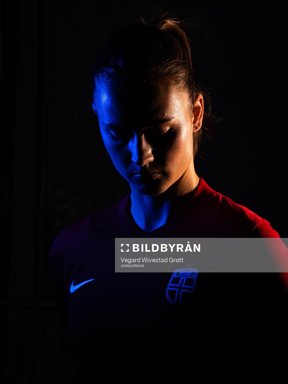 Caroline Graham Hansen of the Norwegian national football