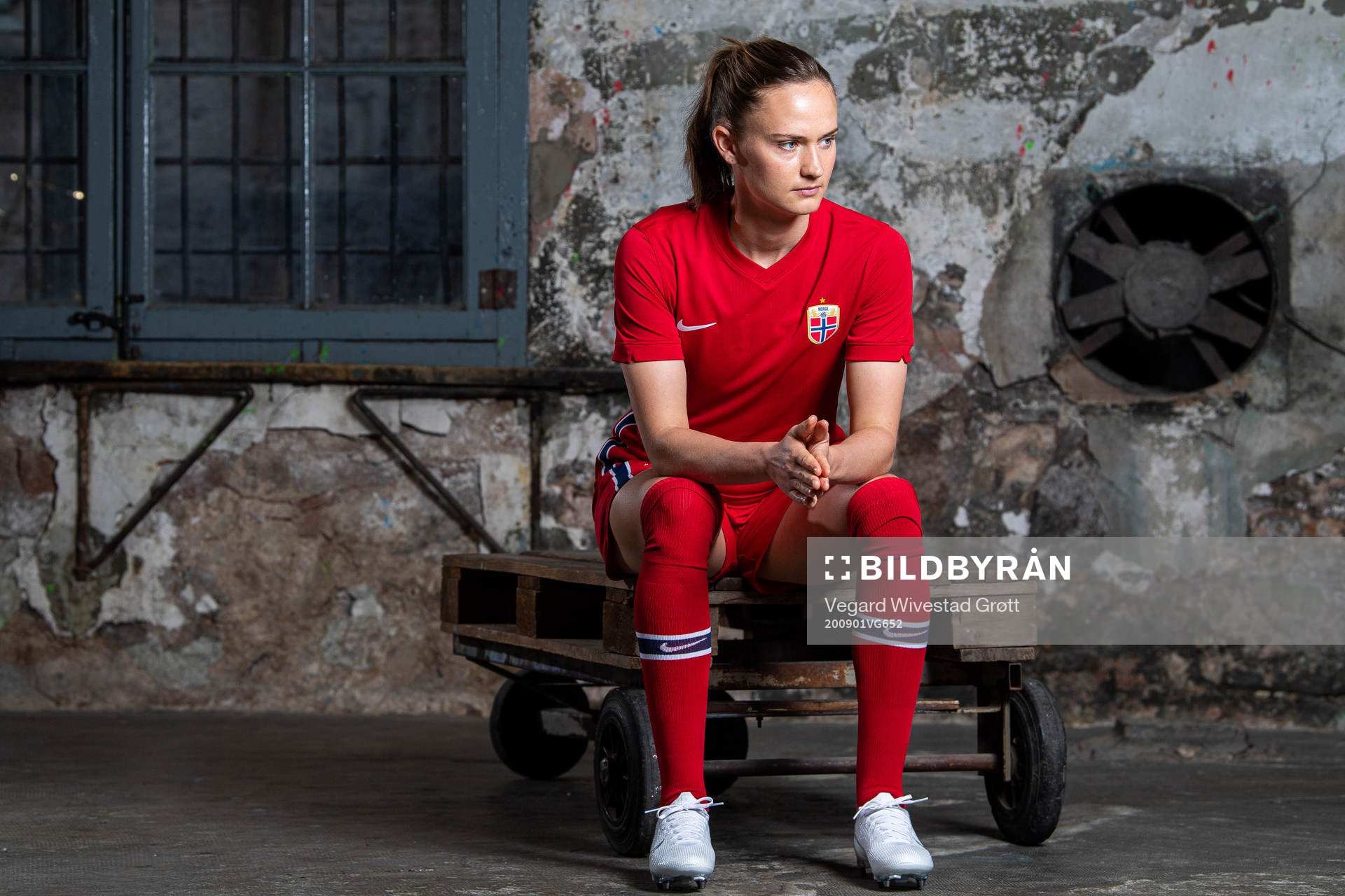 Caroline Graham Hansen of the Norwegian national football