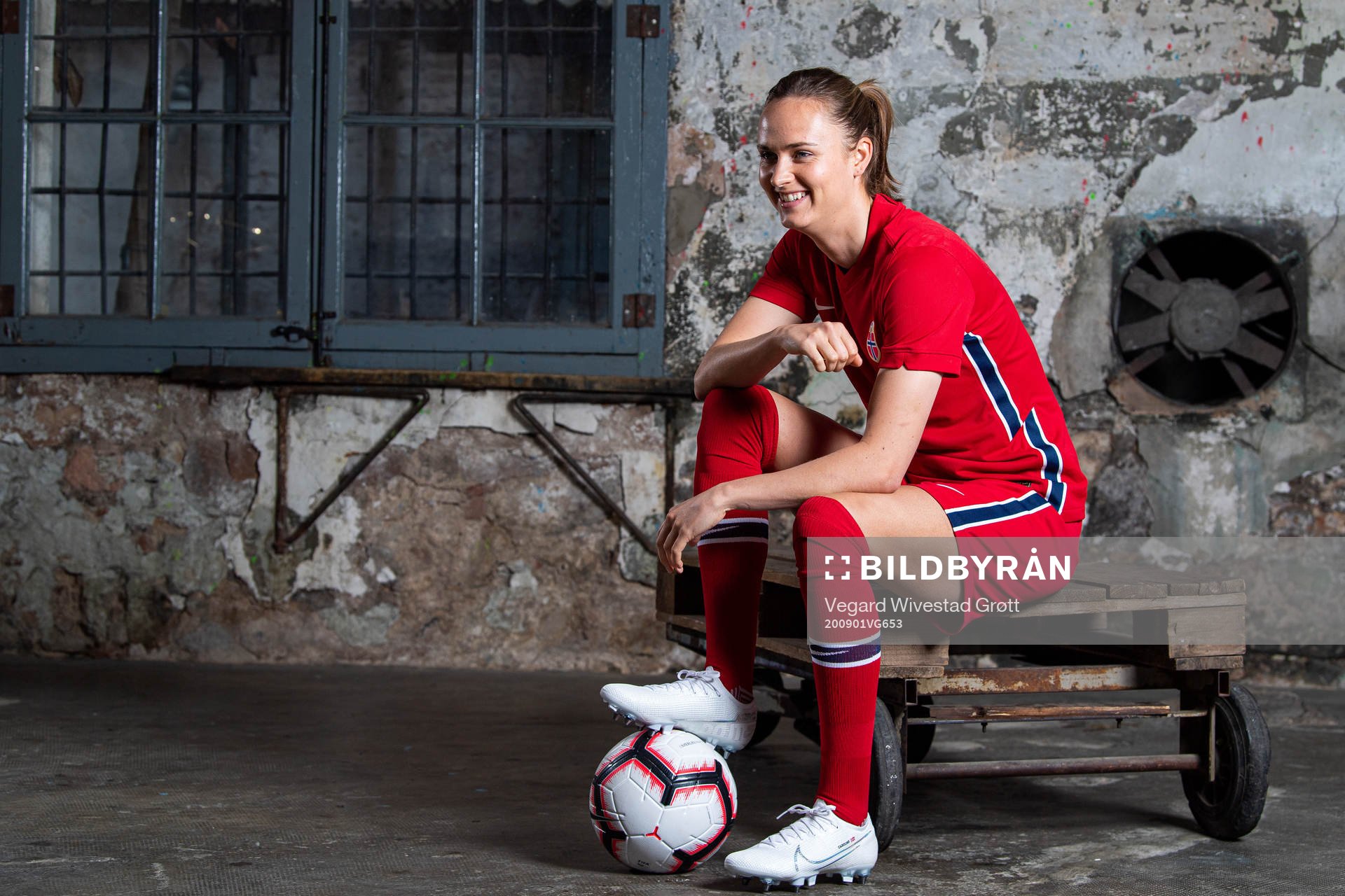 Caroline Graham Hansen of the Norwegian national football