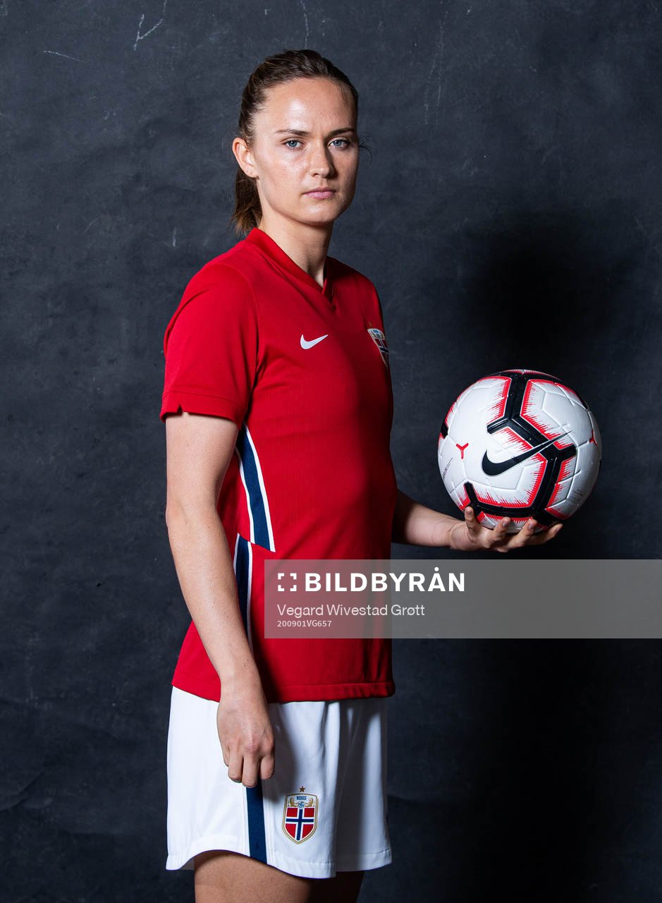 Caroline Graham Hansen of the Norwegian national football