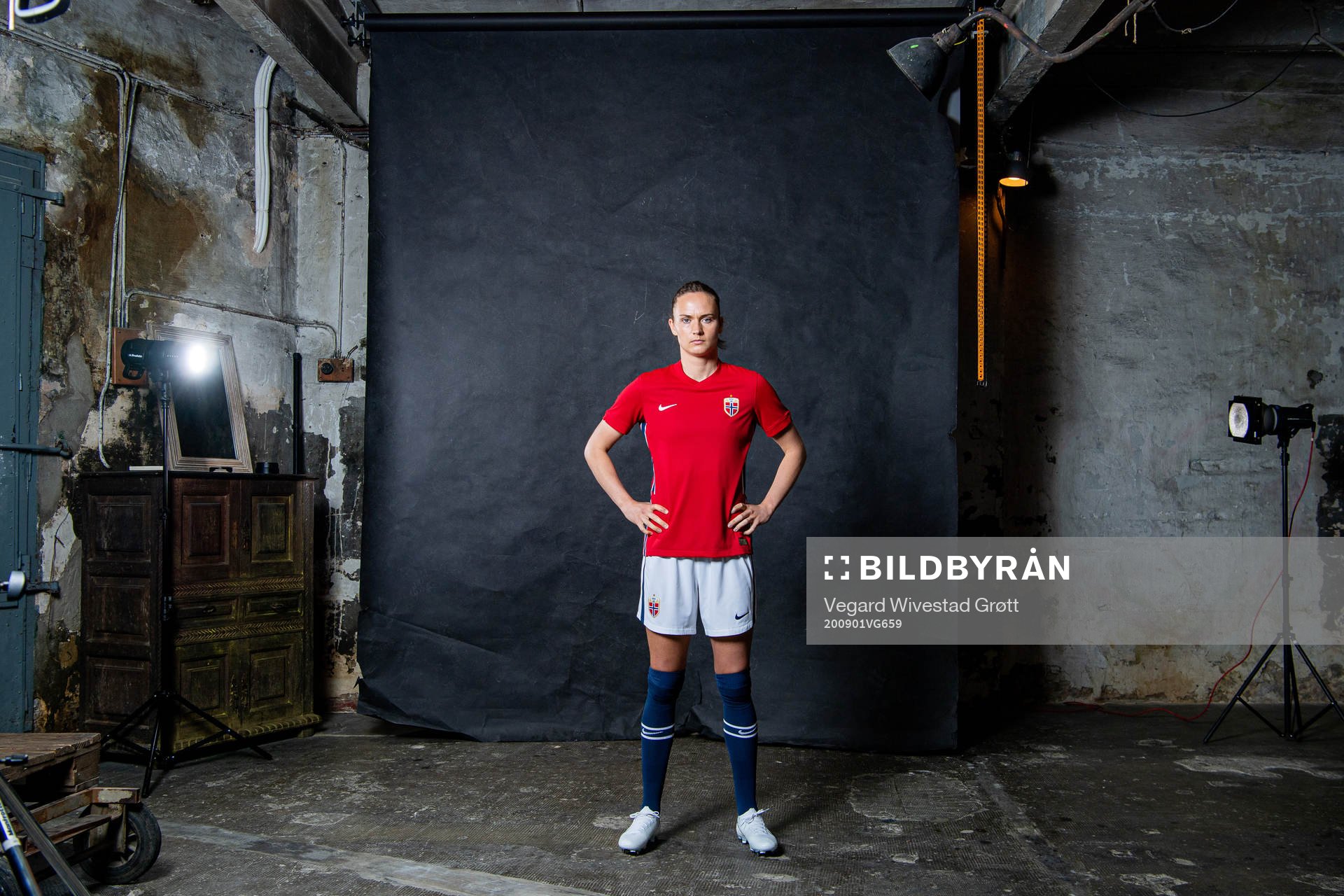 Caroline Graham Hansen of the Norwegian national football