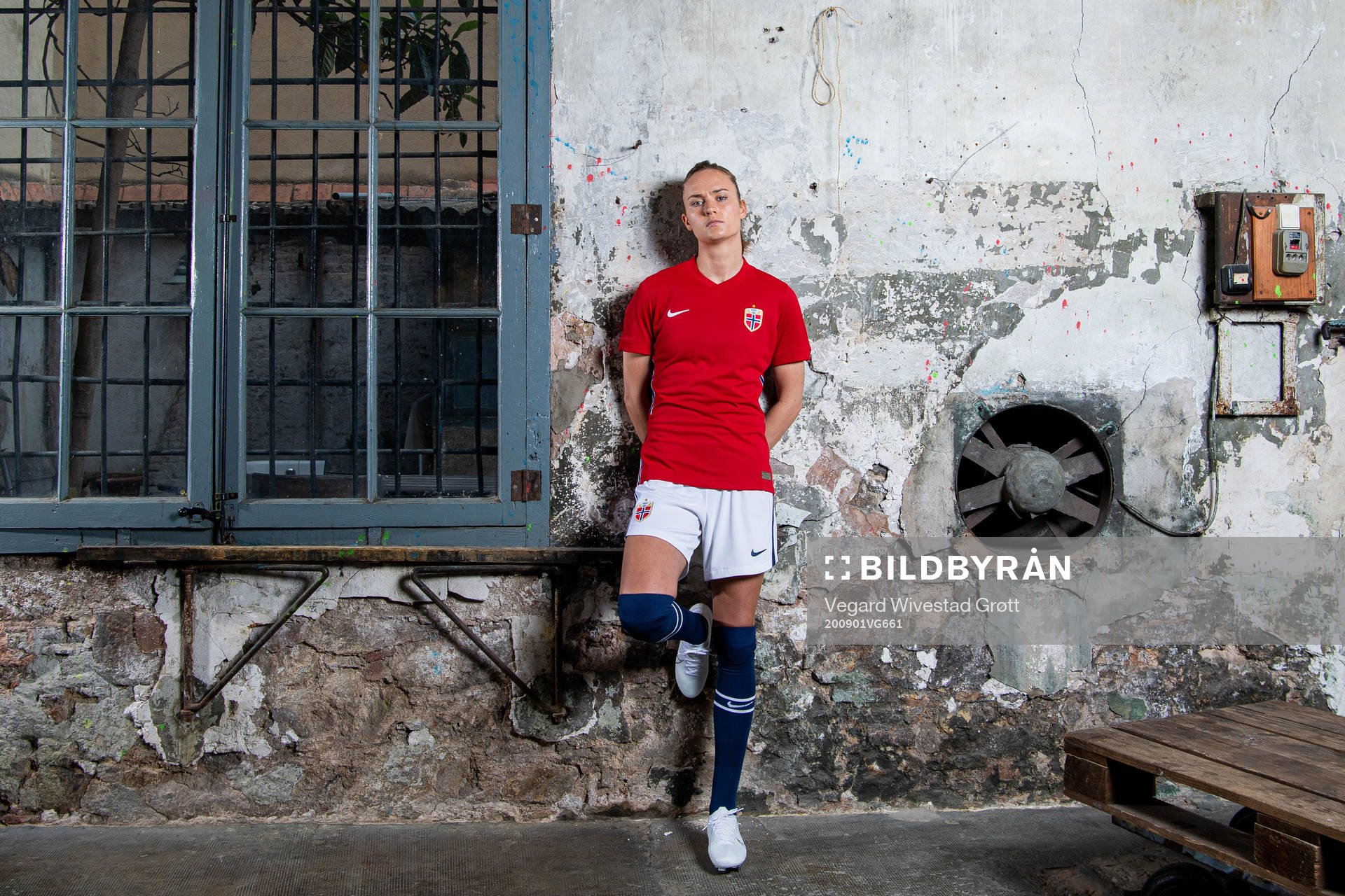 Caroline Graham Hansen of the Norwegian national football