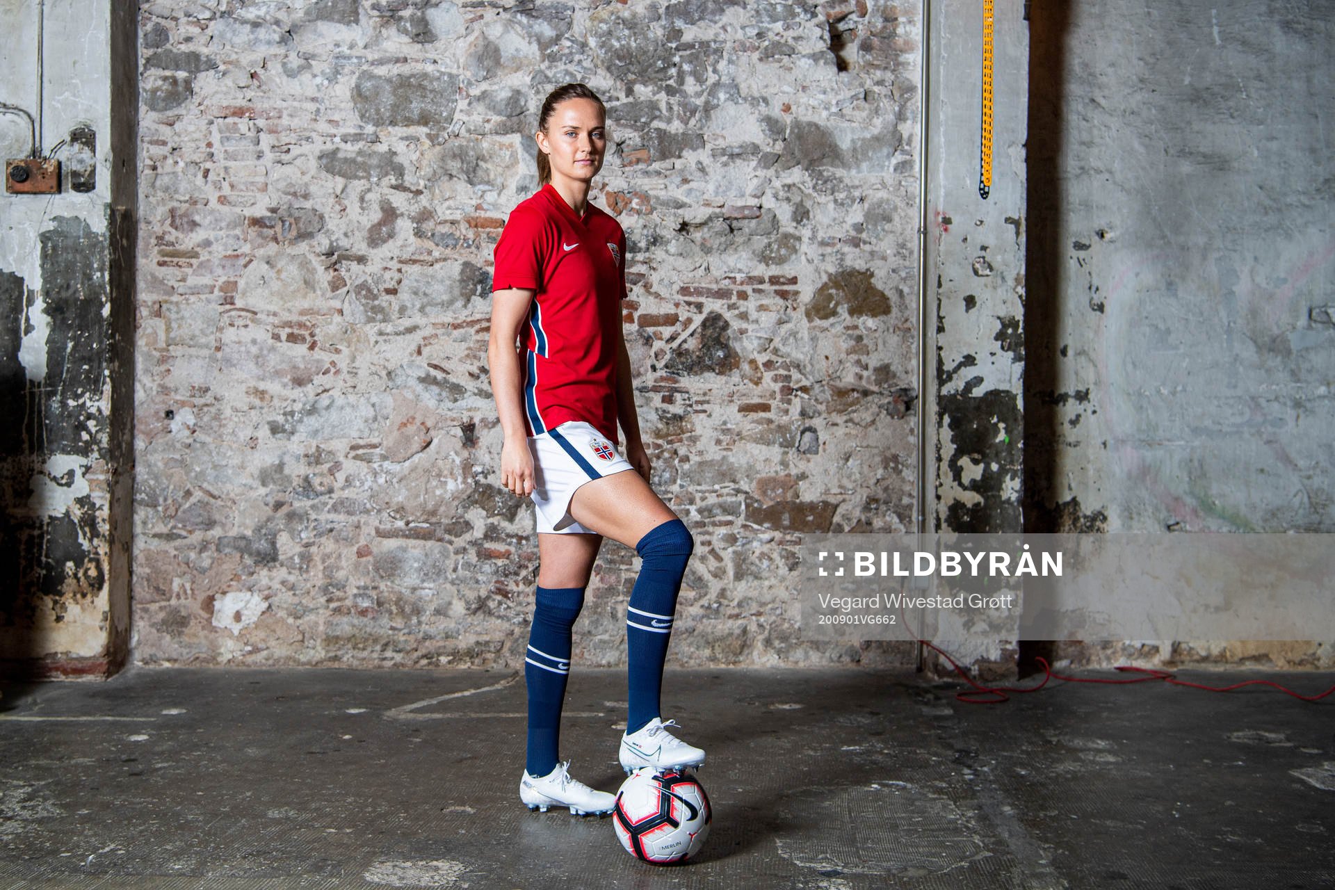 Caroline Graham Hansen of the Norwegian national football