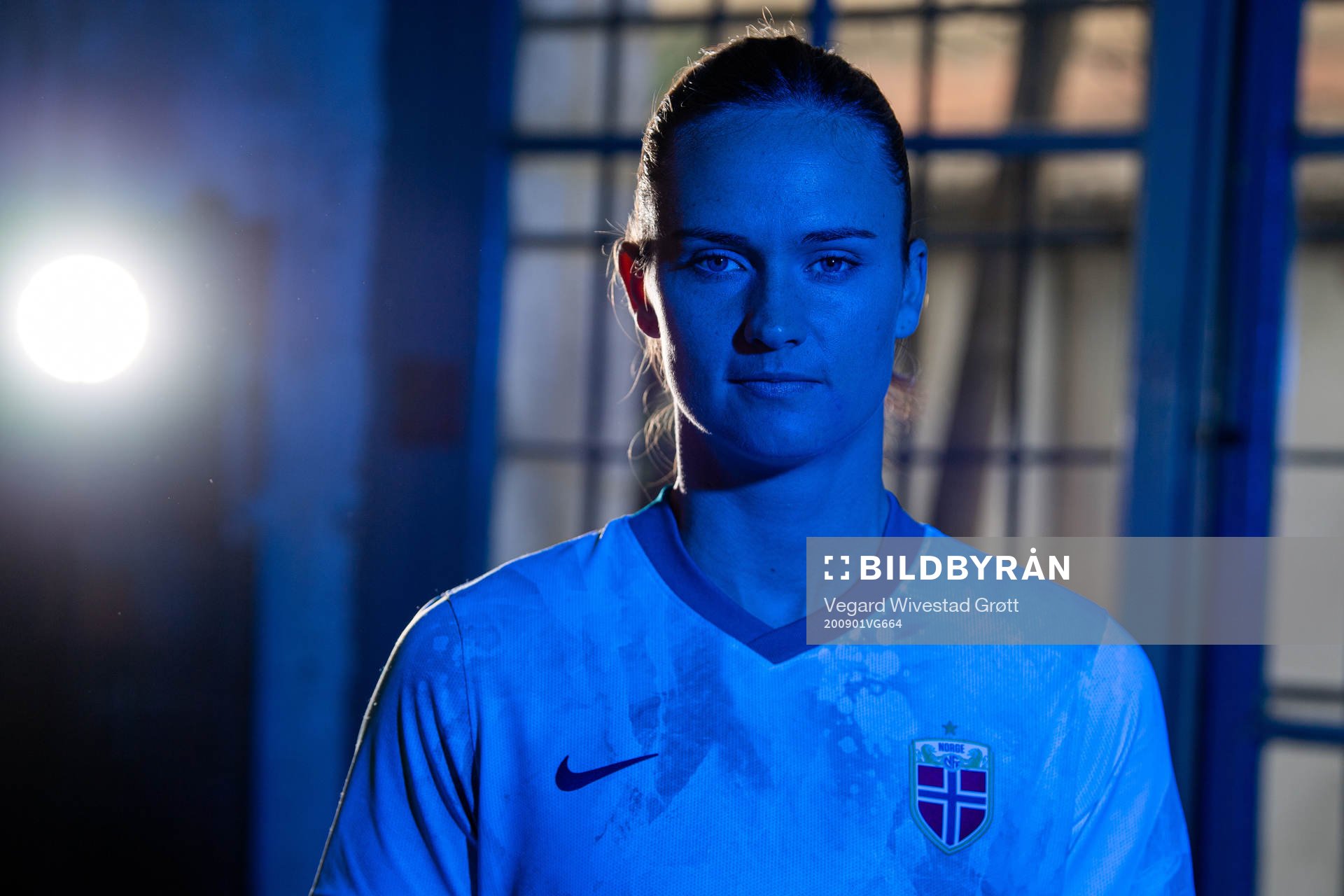 Caroline Graham Hansen of the Norwegian national football