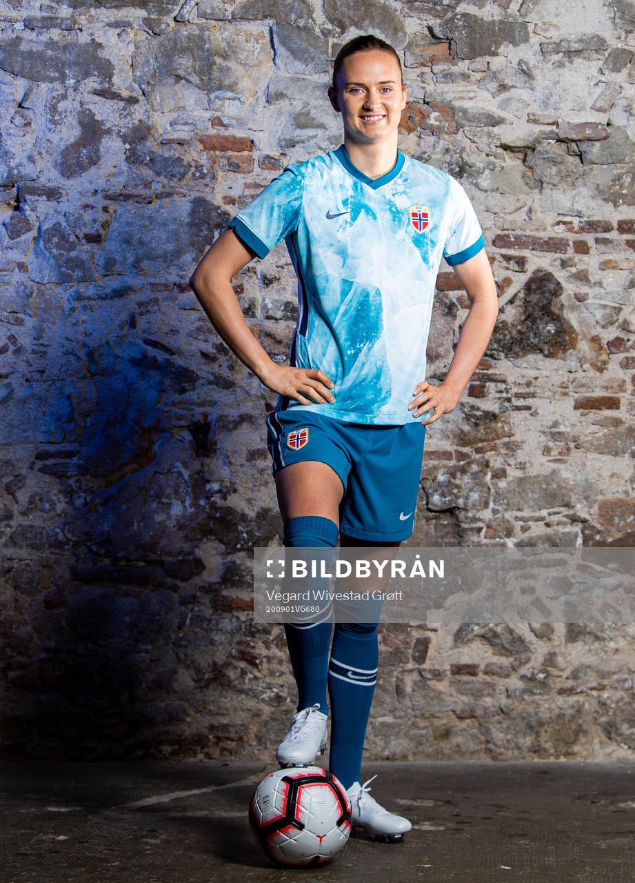 Caroline Graham Hansen of the Norwegian national football