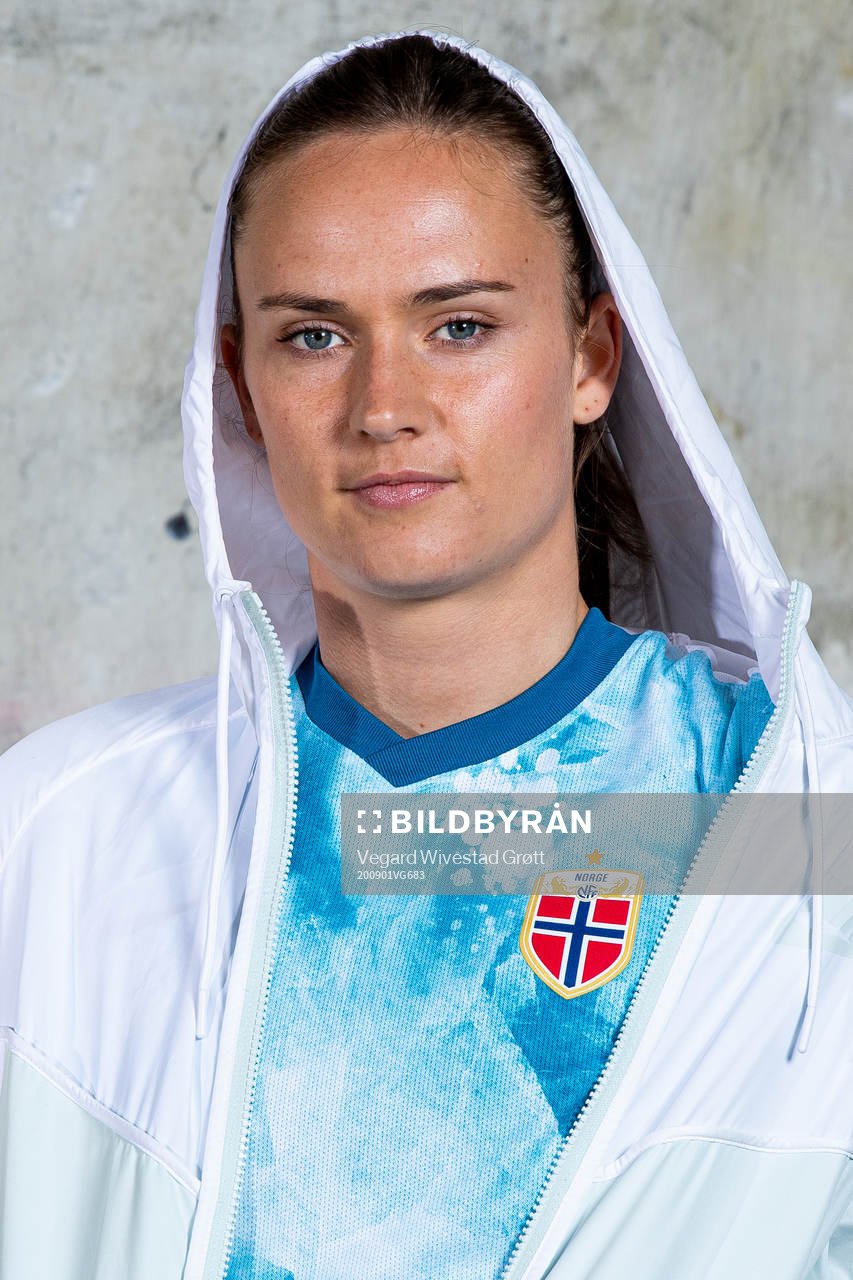 Caroline Graham Hansen of the Norwegian national football