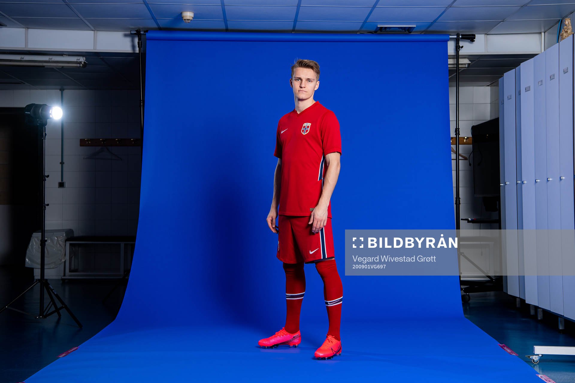 Martin Ødegaard of the Norwegian national football team