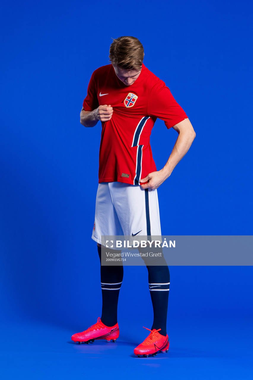 Martin Ødegaard of the Norwegian national football team
