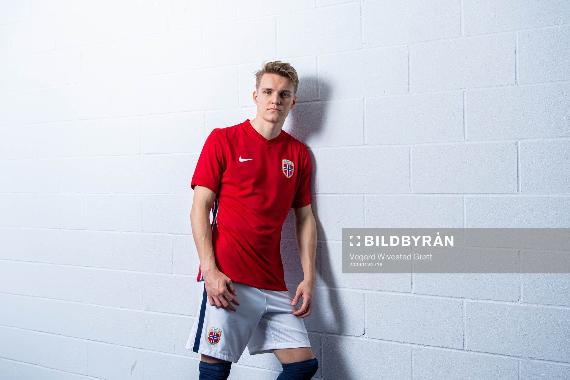 Martin Ødegaard of the Norwegian national football team