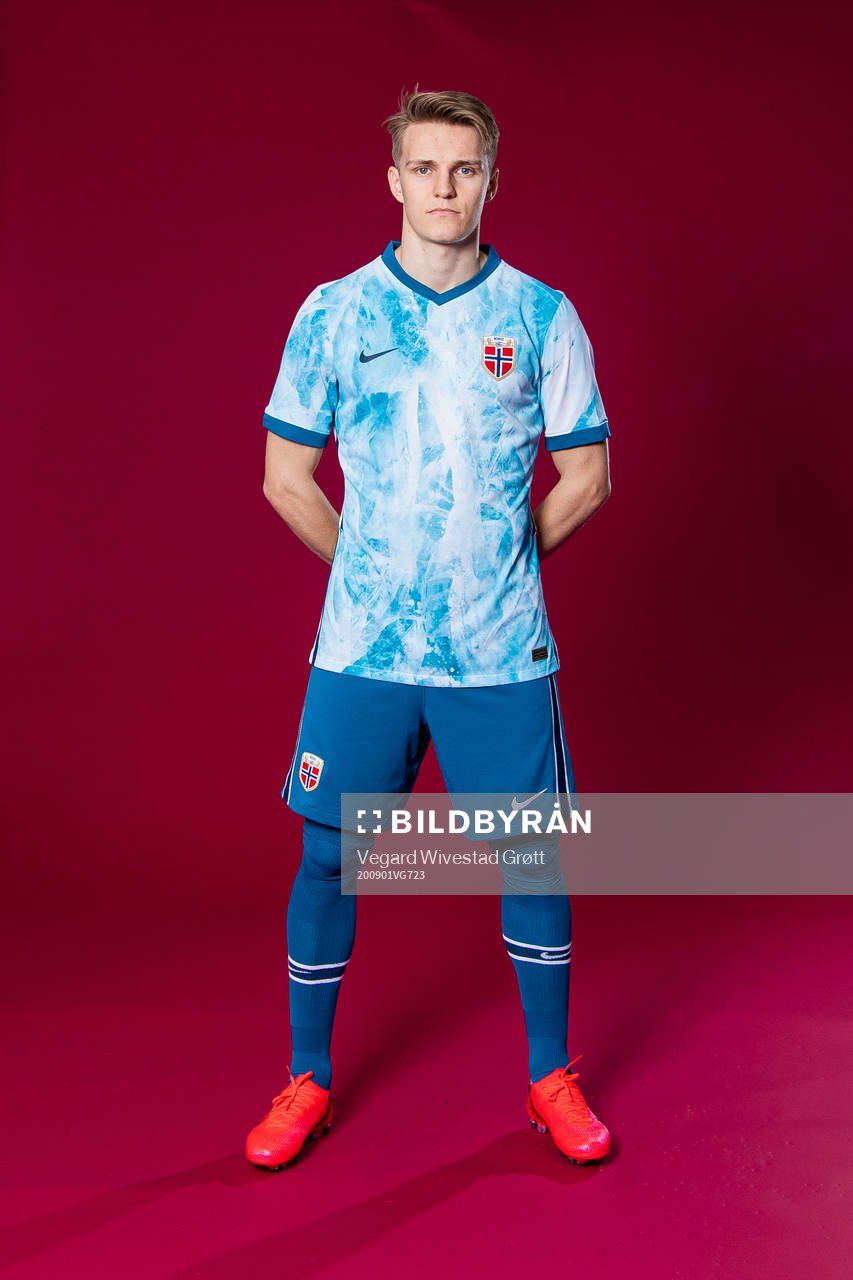 Martin Ødegaard of the Norwegian national football team