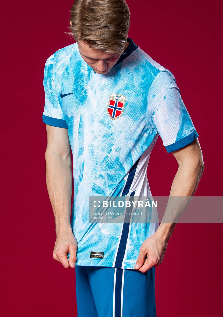 Martin Ødegaard of the Norwegian national football team