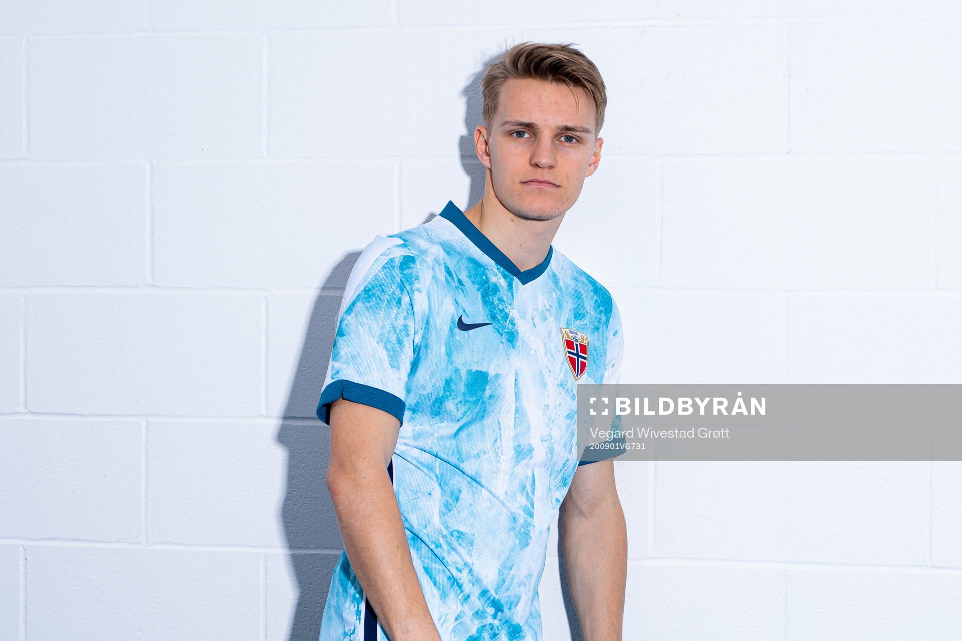 Martin Ødegaard of the Norwegian national football team