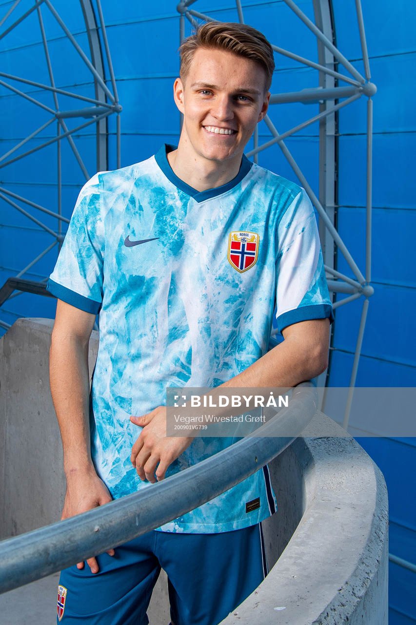Martin Ødegaard of the Norwegian national football team