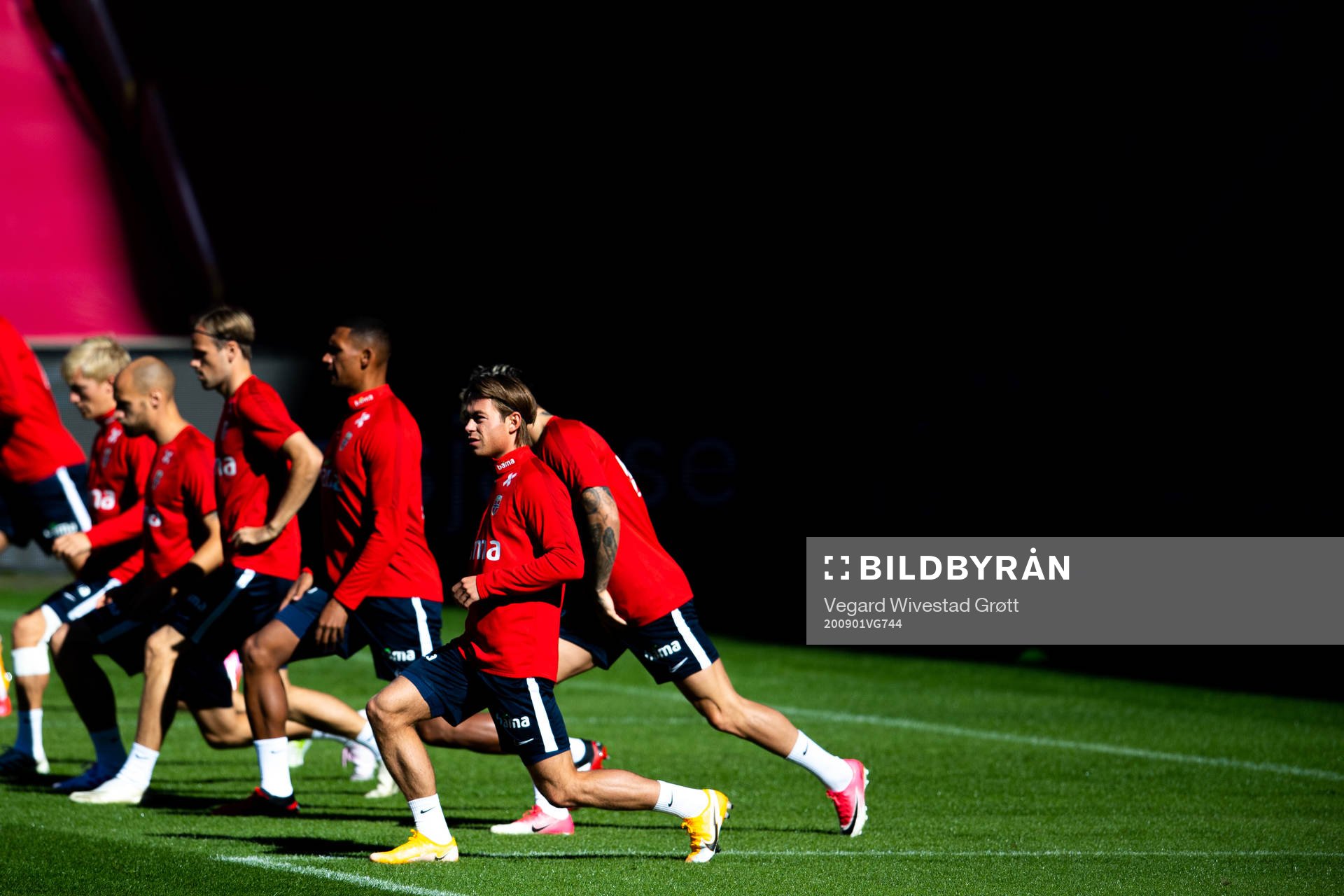 Patrick Berg of the Norwegian national football team