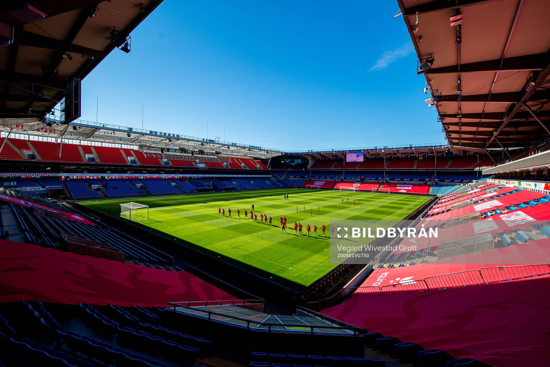 General view of Ullevaal stadion