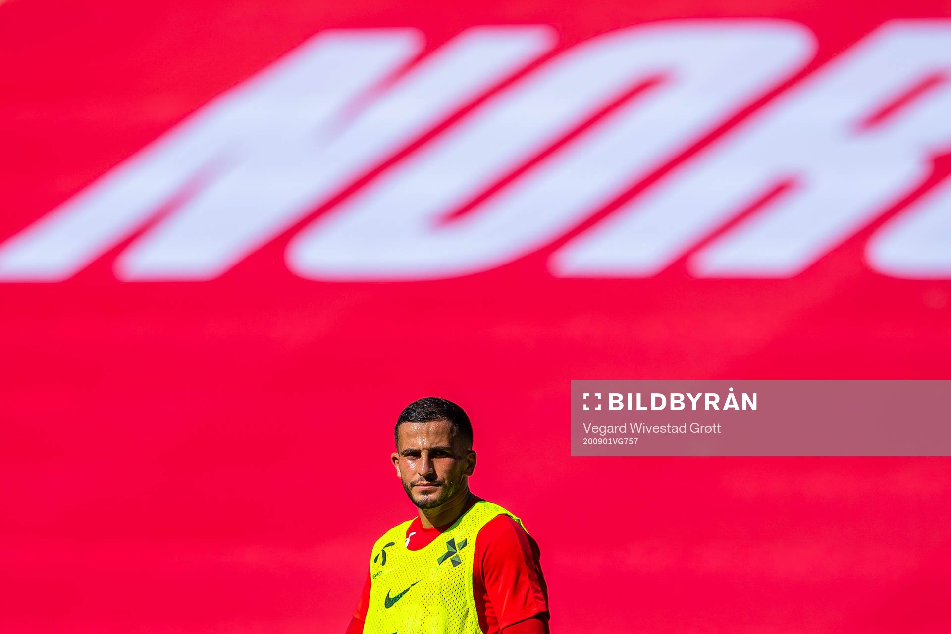 Omar Elabdellaoui of the Norwegian national football team