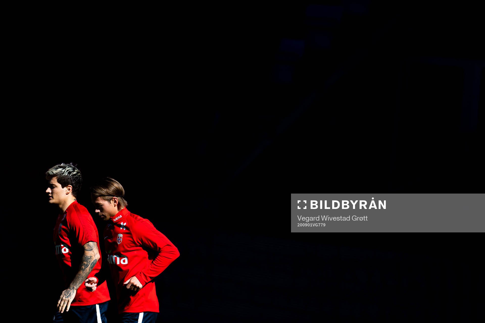 Mathias Normann and Patrick Berg of the Norwegian national