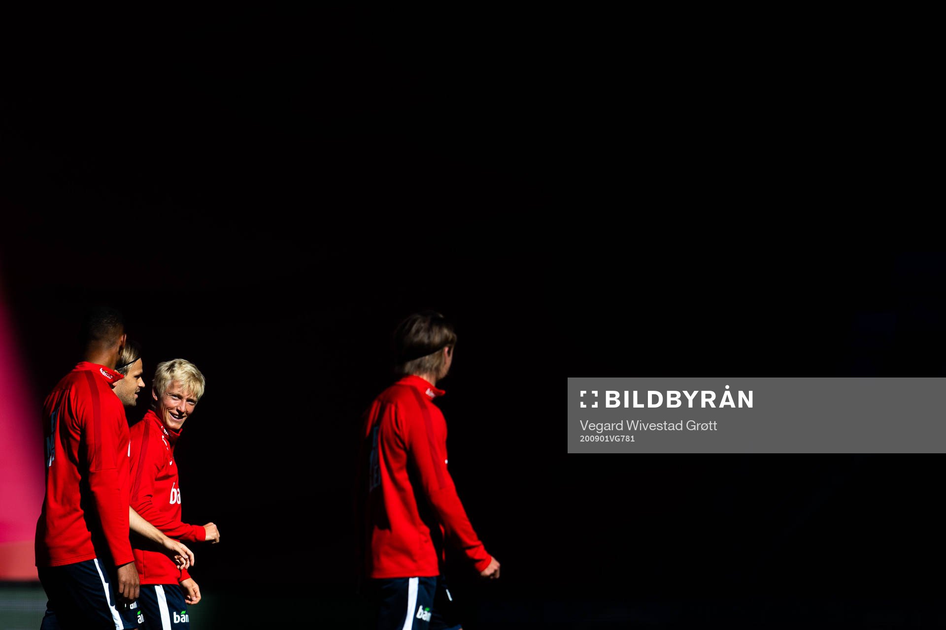 Birger Meling of the Norwegian national football team