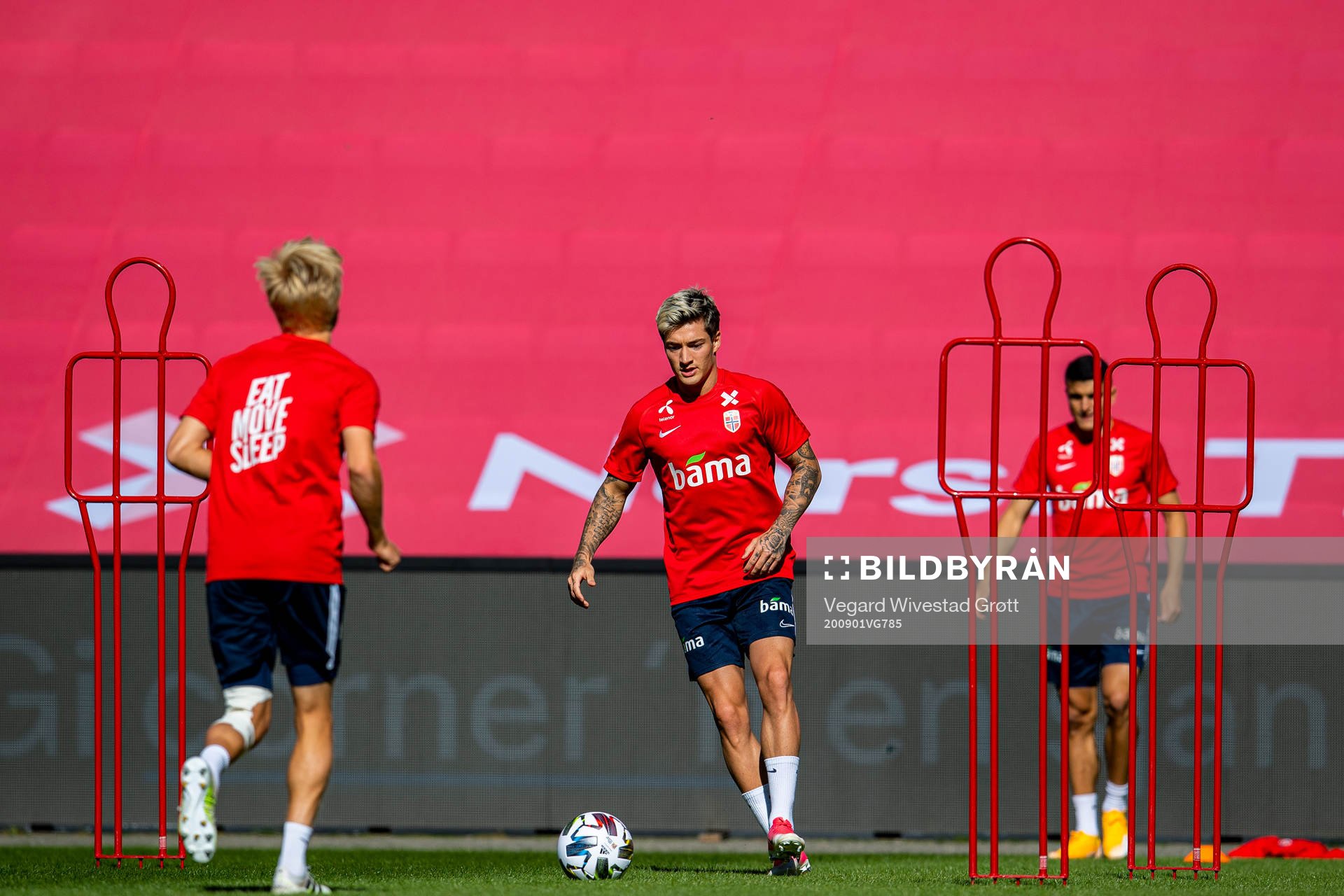 Mathias Normann of the Norwegian national football team
