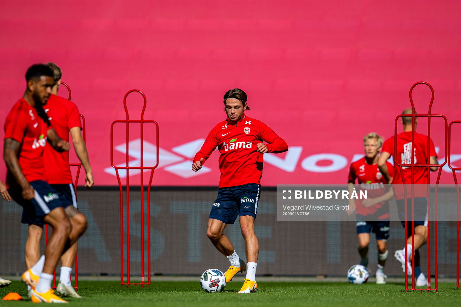 Patrick Berg of the Norwegian national football team