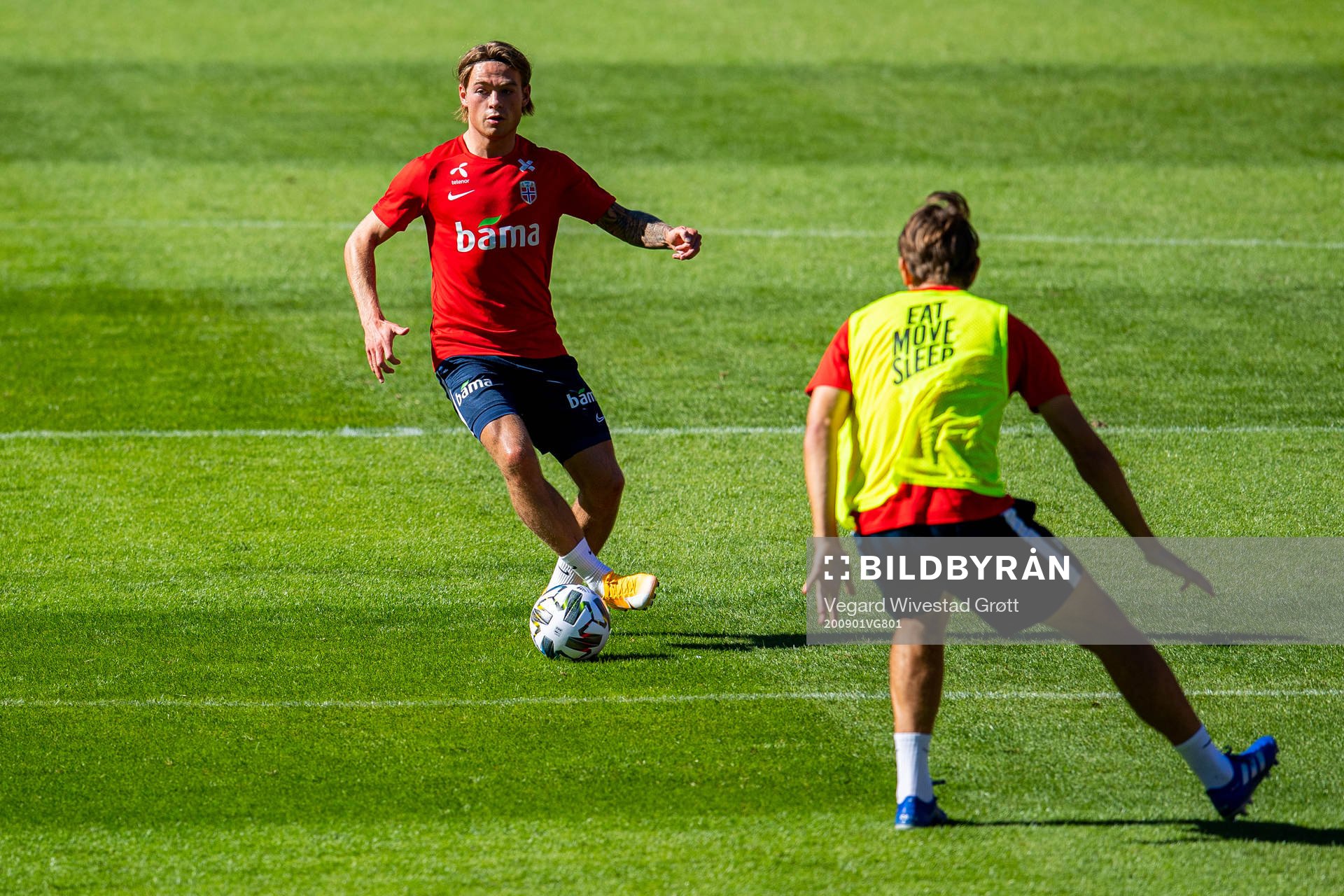 Patrick Berg of the Norwegian national football team