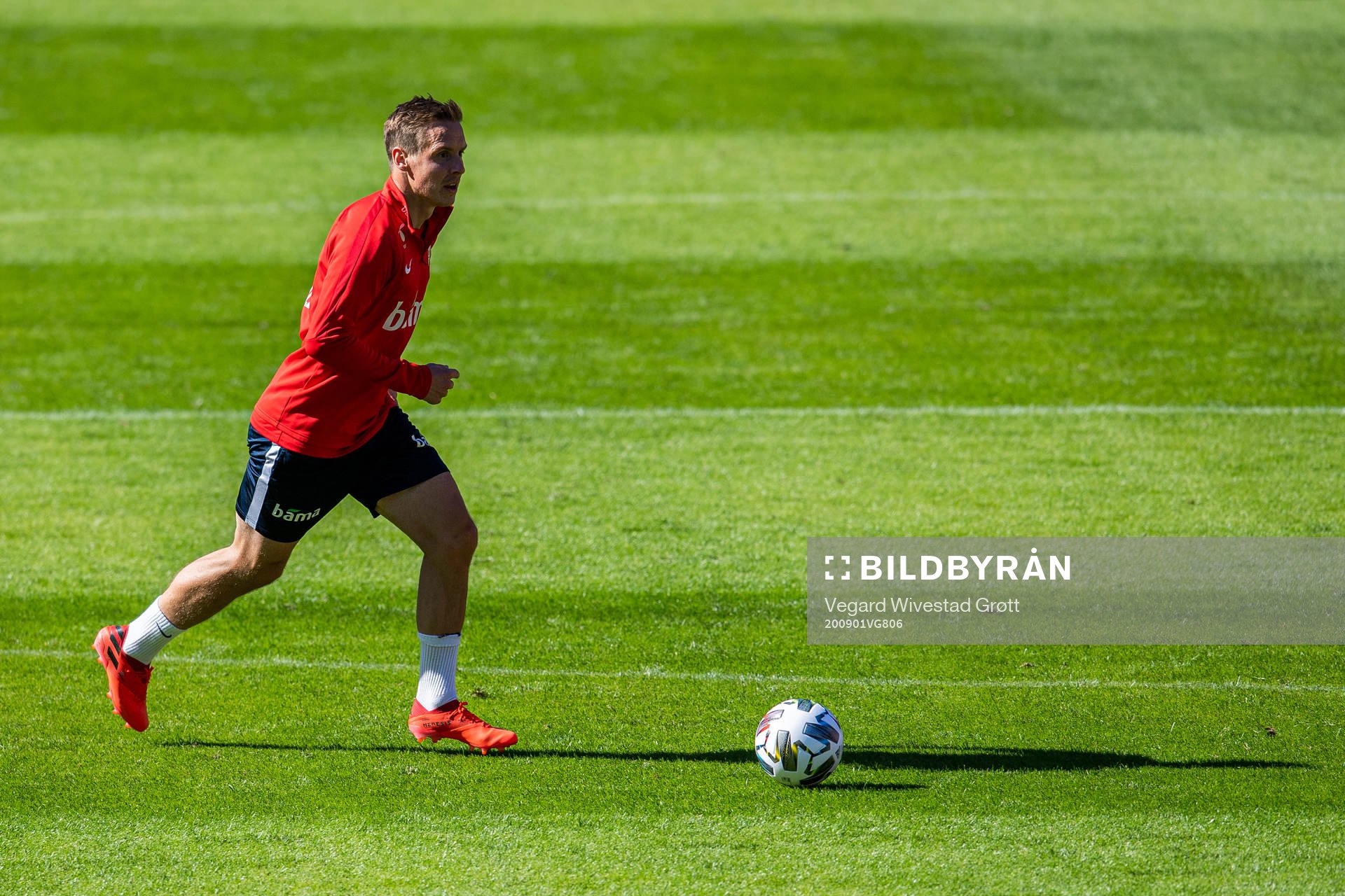 Stefan Johansen of the Norwegian national football team