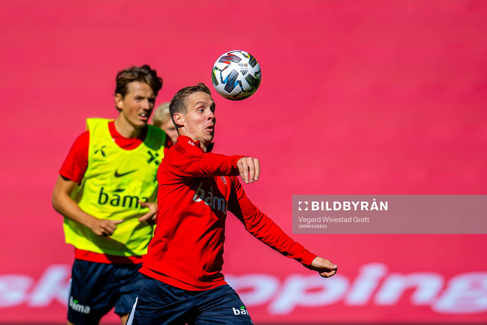 Stefan Johansen of the Norwegian national football team