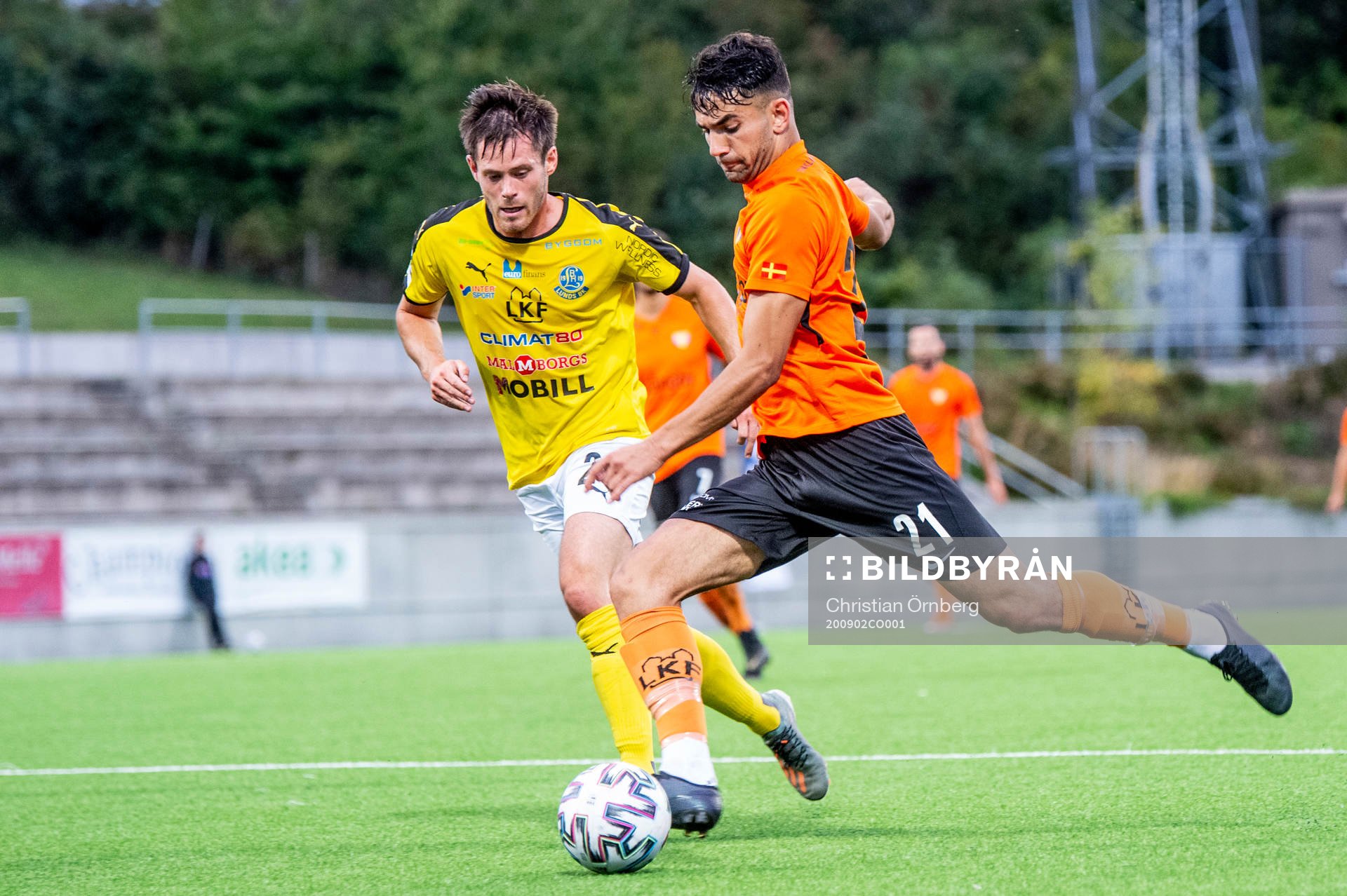 Lunds André Strandberg mot Torns Noor Zadran