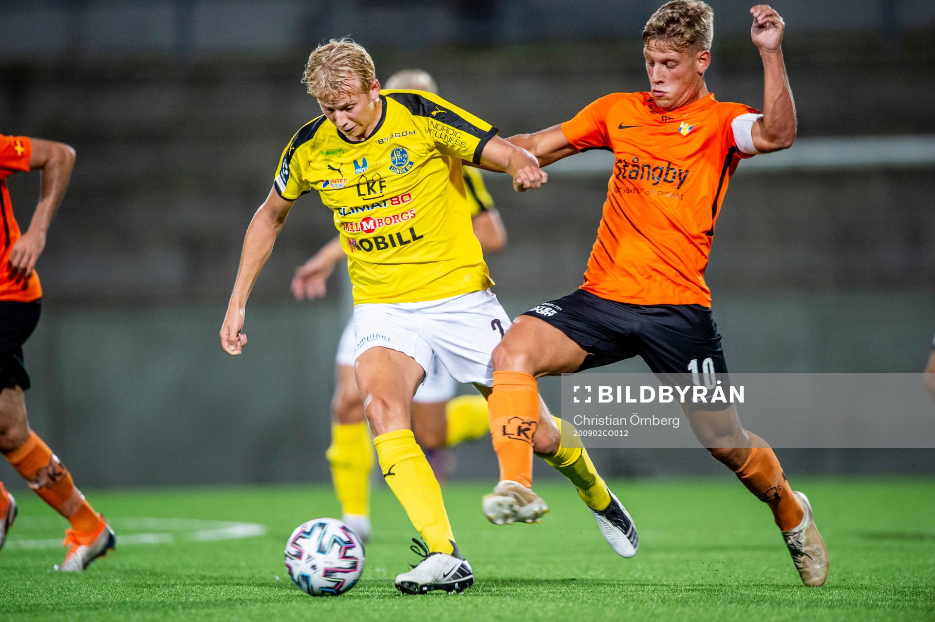 Lunds Jakob Andersson mot Torns Tobias Karlsson