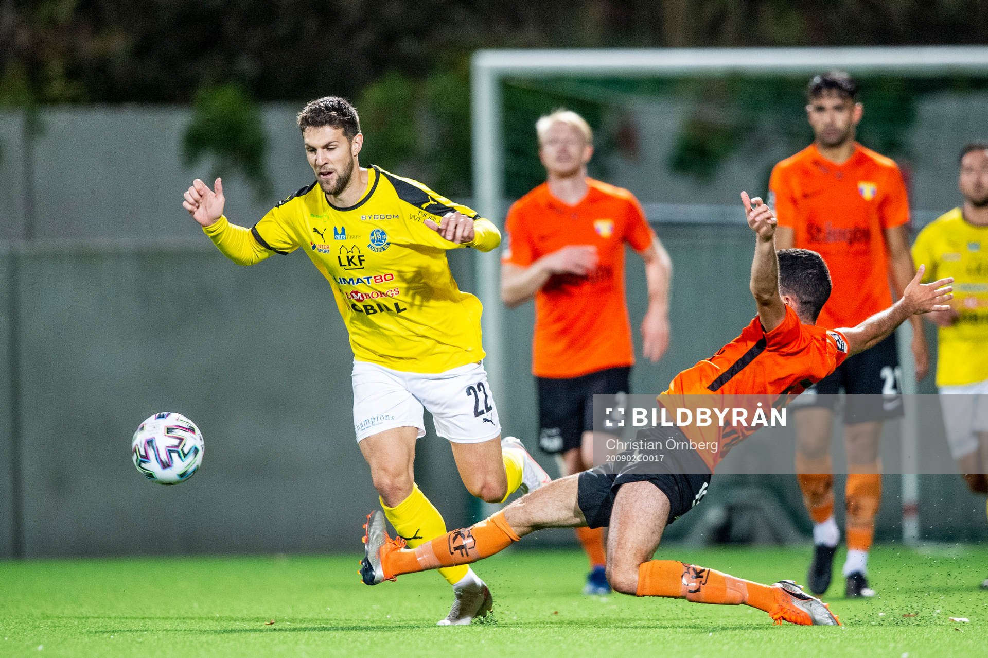 Lunds Oliver Stojanovic Fredin mot Torns Granit Stagova