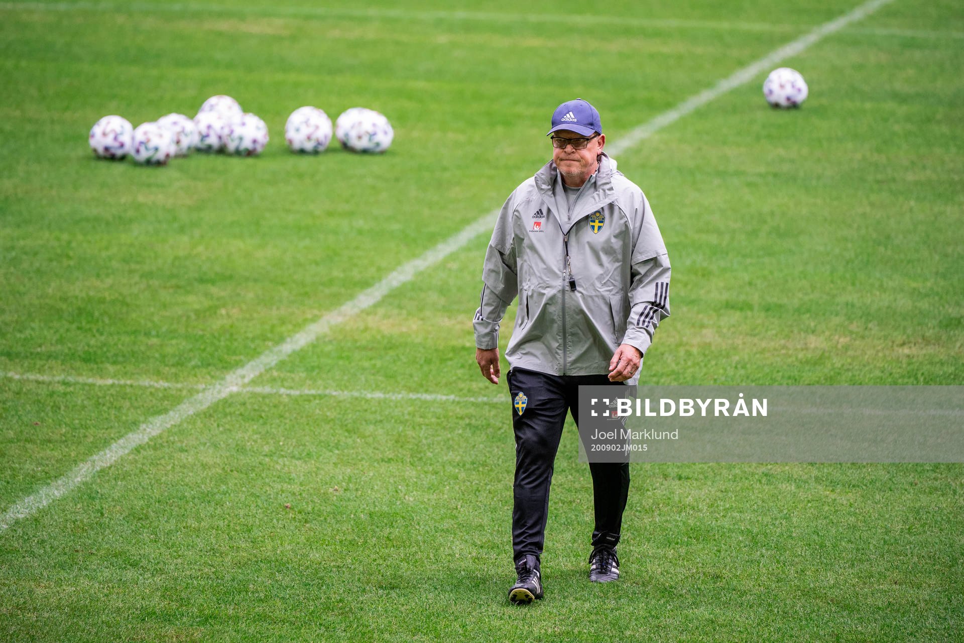 Janne Andersson, head coach of the Swedish national