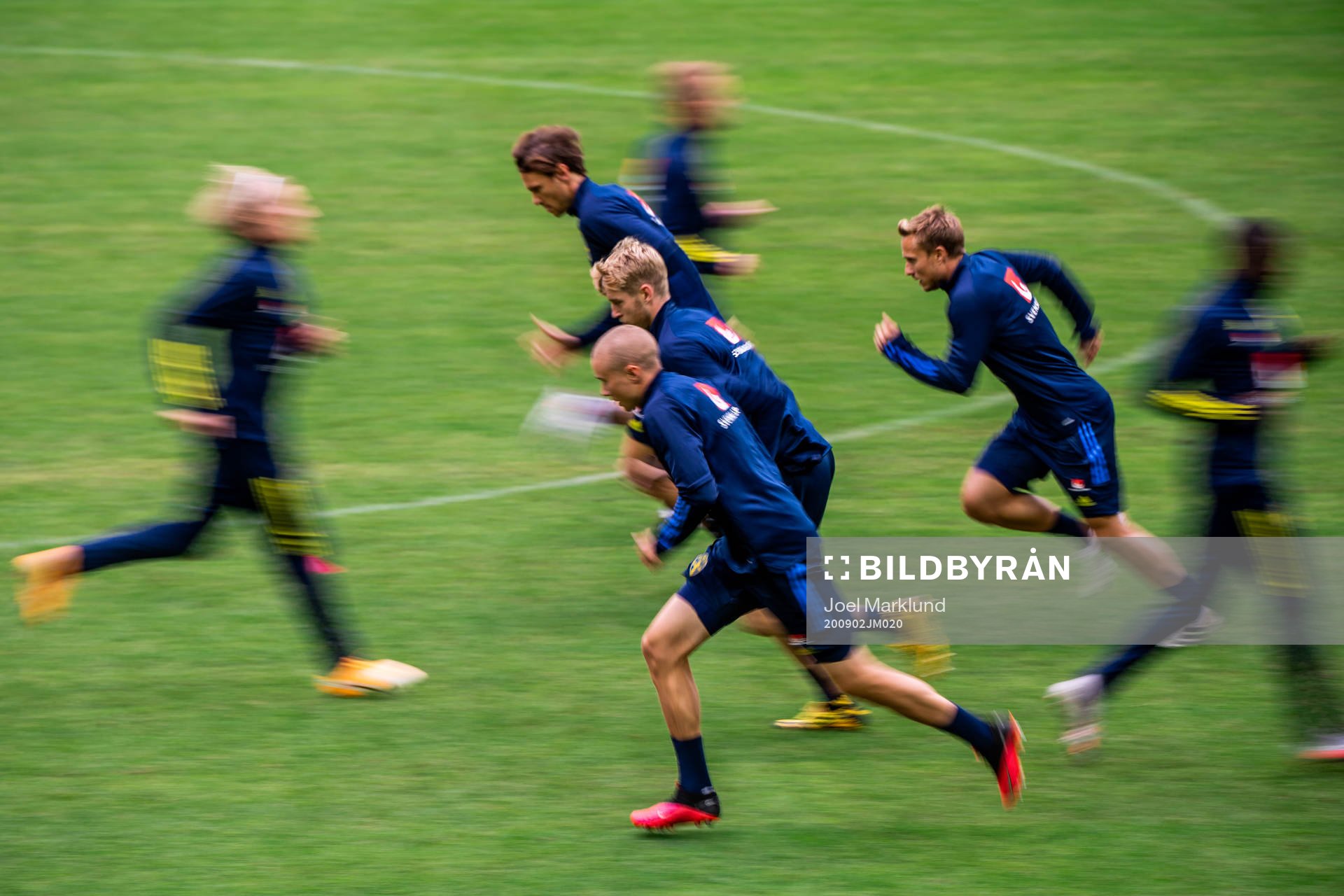 Albin Ekdal, Filip Helander, Sebastian Holmén and Pierre