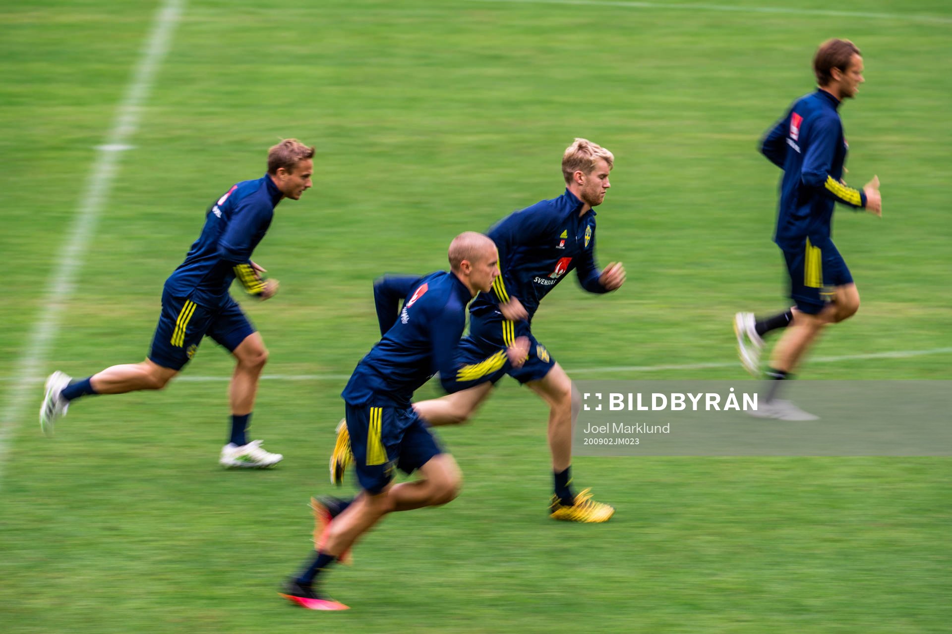 Pierre Bengtsson, Sebastian Holmén, Filip Helander and