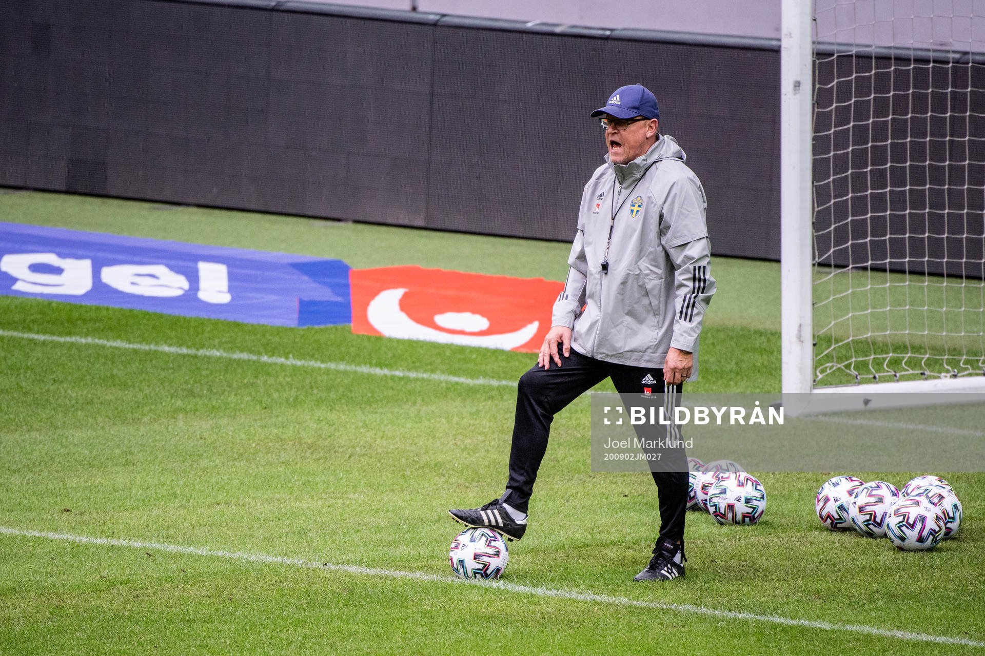 Janne Andersson, head coach of the Swedish national