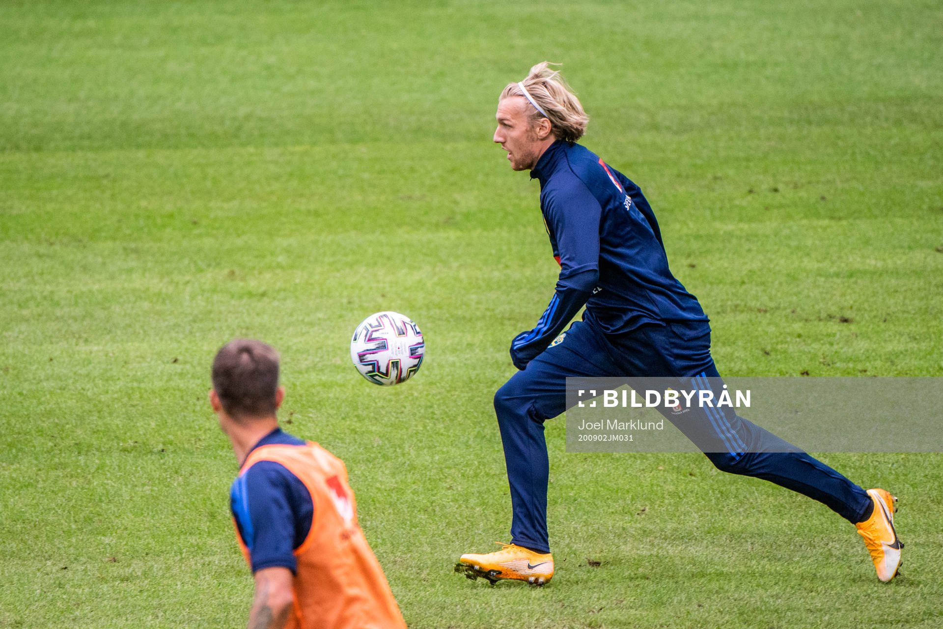 Emil Forsberg of the Swedish national football team