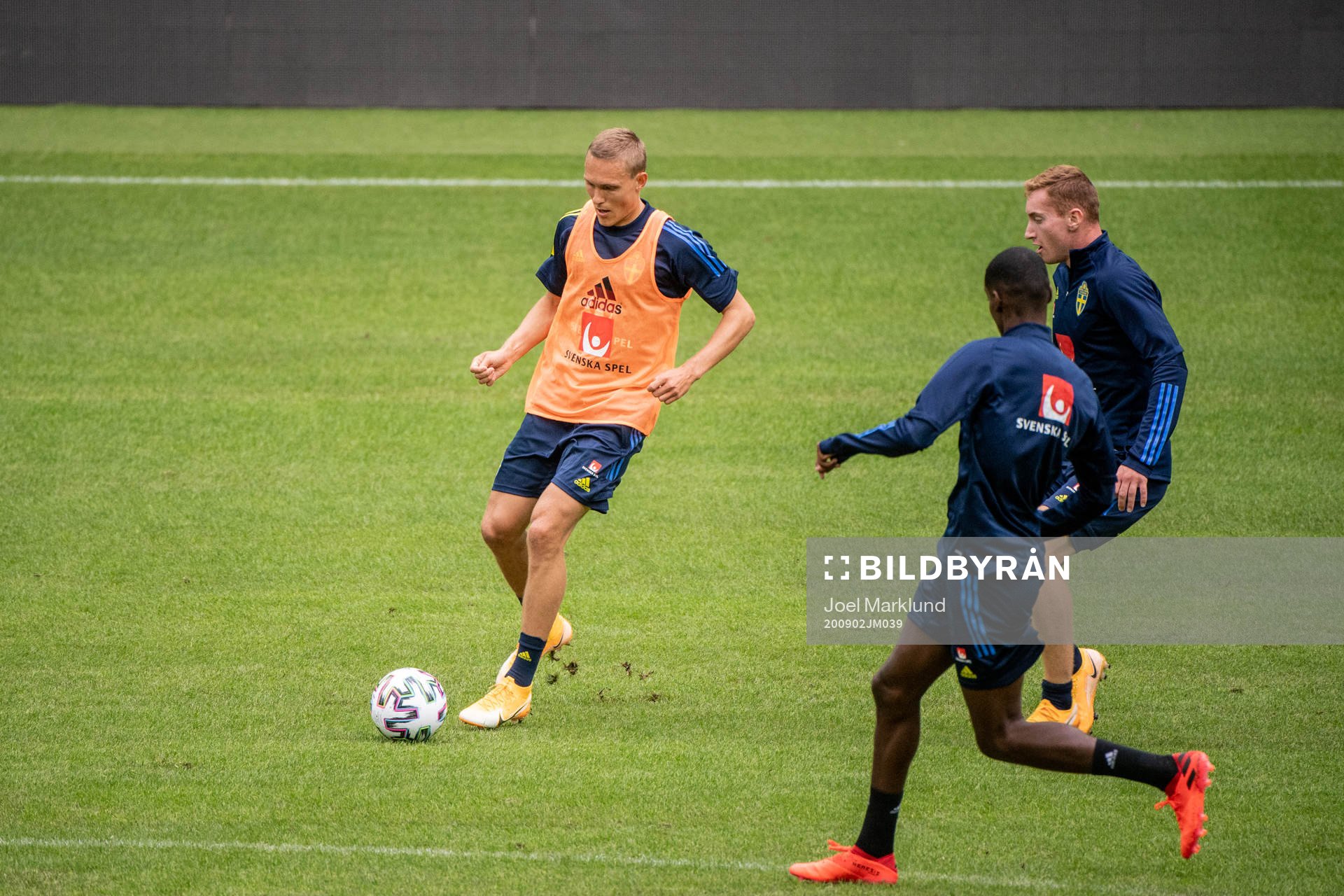 Ludwig Augustinsson against Alexander Isak and Dejan