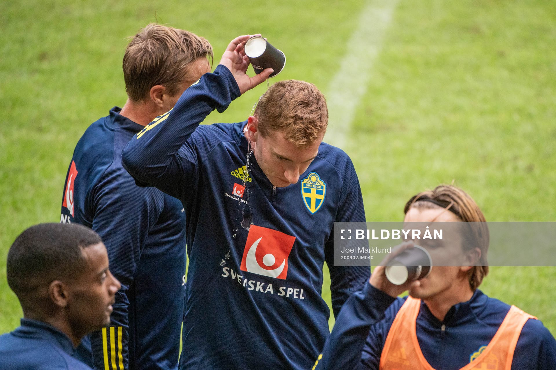Dejan Kulusevski of the Swedish national football team